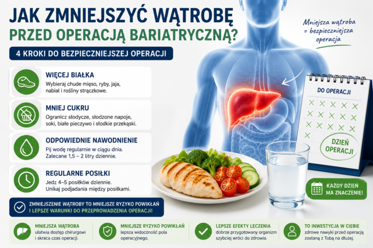 Read more about the article Jak zmniejszyć wątrobę przed operacją bariatryczną?